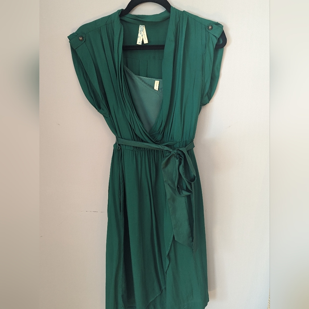 Anthropologie Faux Wrap Dress